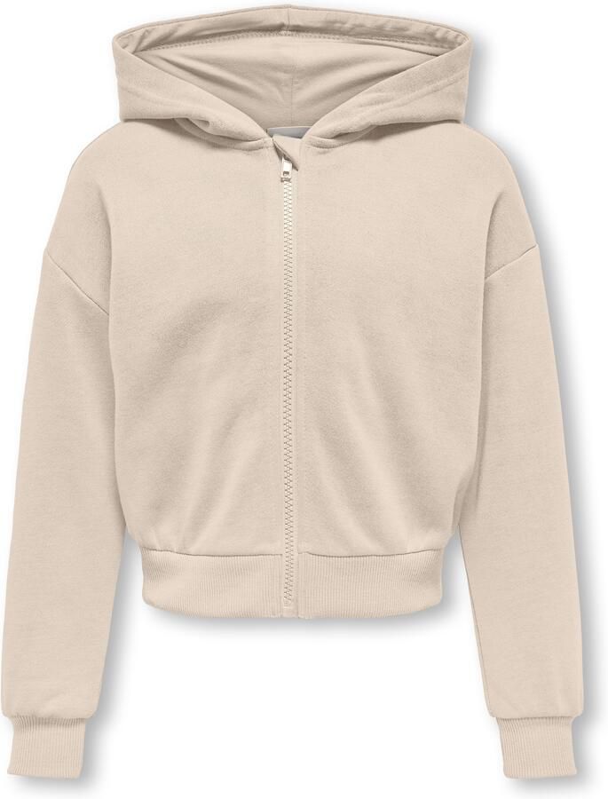 KIDS ONLY Capuchonsweatvest KOGFAVE L S ZIP HOOD SWT met iets verbrede schouders - Foto 2