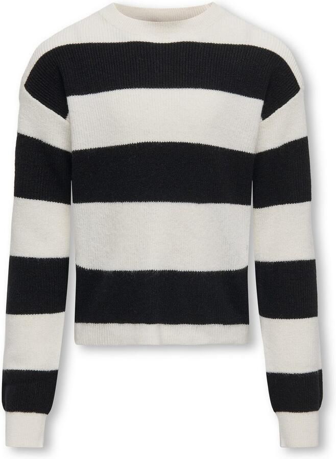KIDS ONLY Gebreide trui KOGFRANCA SHORT L S STRIPE KNT NOOS - Foto 3
