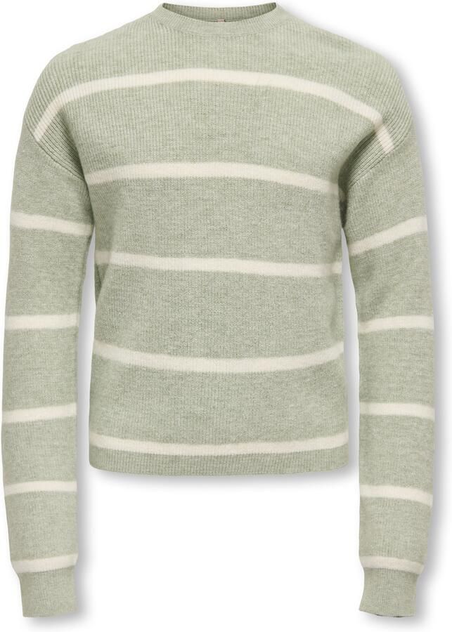 KIDS ONLY Gebreide trui KOGFRANCA SHORT L S STRIPE KNT NOOS - Foto 2