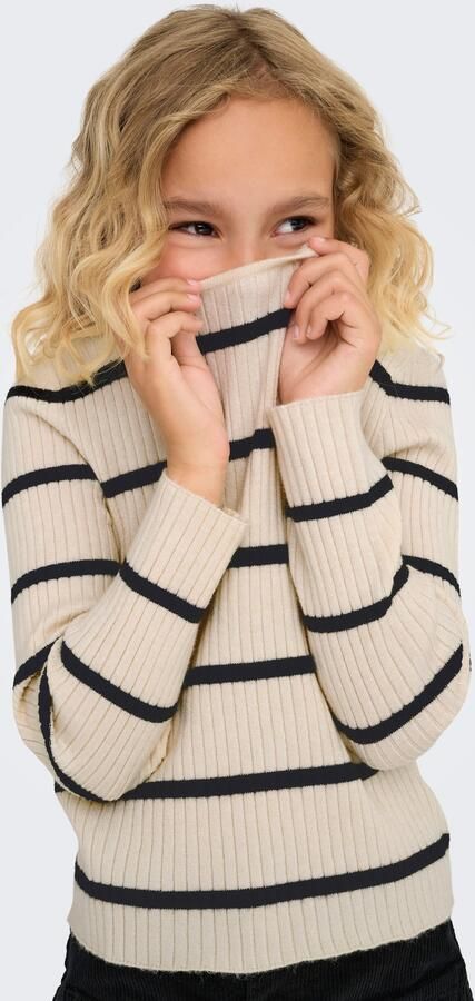 KIDS ONLY Gebreide trui KOGIBI LS RIB BOATNECK CP KNT - Foto 6