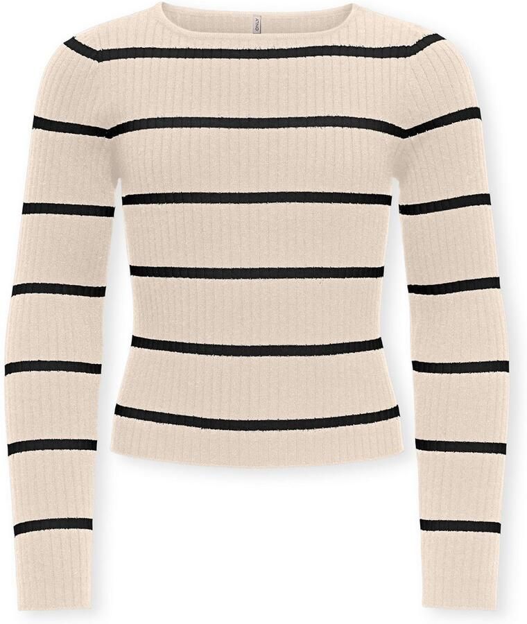 KIDS ONLY Gebreide trui KOGIBI LS RIB BOATNECK CP KNT - Foto 2