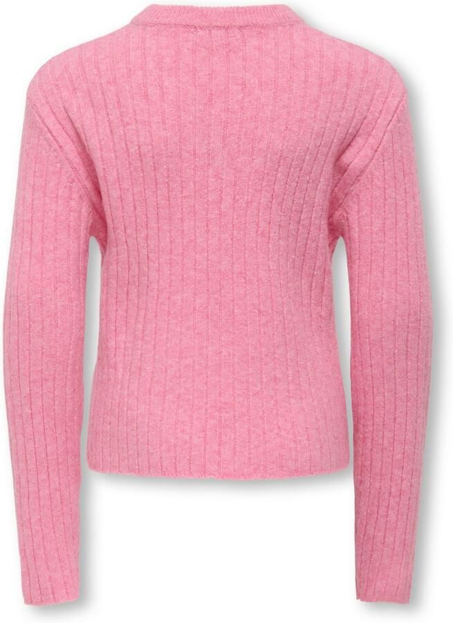 KIDS ONLY Gebreide trui KOGJEANETT LIFE LS RIB O-NECK CP KNT - Foto 2