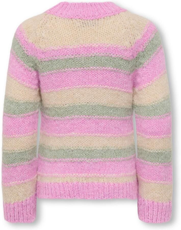 KIDS ONLY Gebreide trui KOGKALLIN L S O-NECK CP KNT