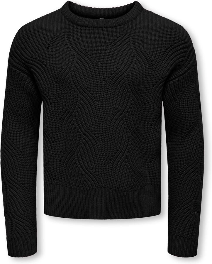 KIDS ONLY Gebreide trui KOGKATIA LS STRUCTURE O-NECK CP KNT - Foto 2