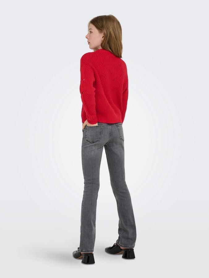 KIDS ONLY Gebreide trui KOGKATIA LS STRUCTURE O-NECK CP KNT - Foto 6