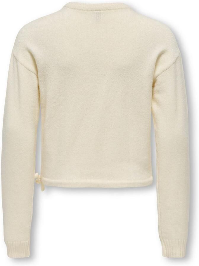 KIDS ONLY Gebreide trui KOGKATIA LS TEXT O-NECK CP KNT - Foto 2