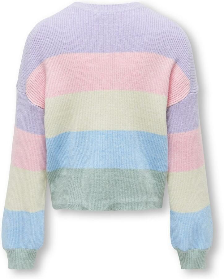 Only Regular fit gebreide pullover met breed streepmotief model 'SANDY' - Foto 2