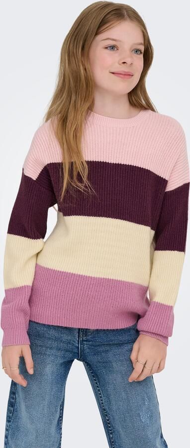 Only Regular fit gebreide pullover van viscosemix model 'SANDY' - Foto 8