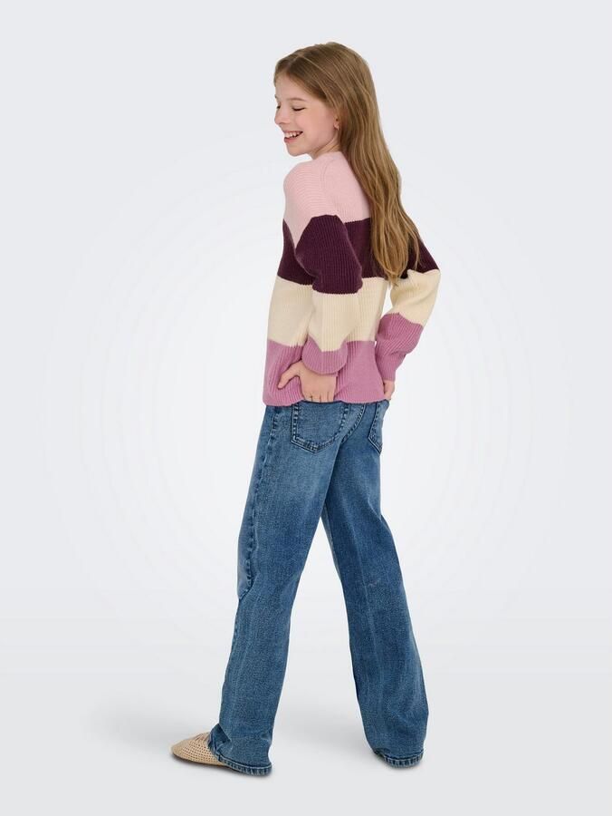 Only Regular fit gebreide pullover van viscosemix model 'SANDY' - Foto 5