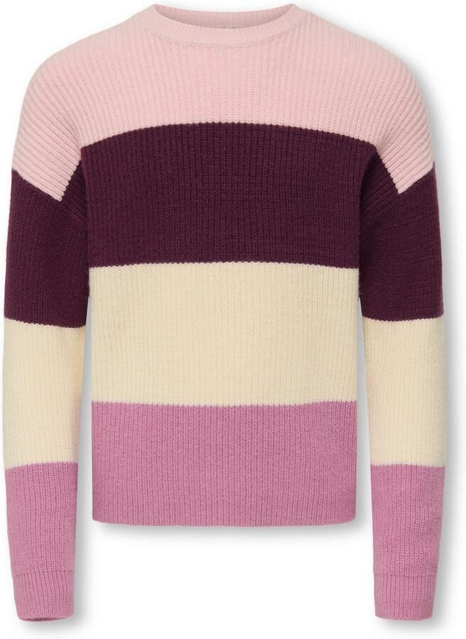 Only Regular fit gebreide pullover van viscosemix model 'SANDY' - Foto 7