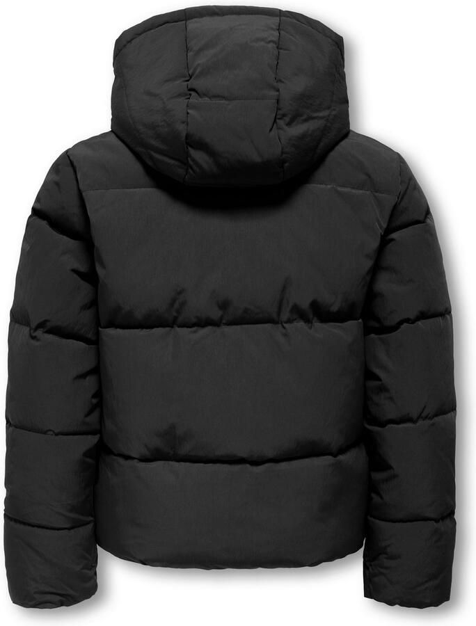 Only Regular fit gewatteerd jack met opstaande kraag en afneembare capuchon model 'DOLLY' - Foto 7