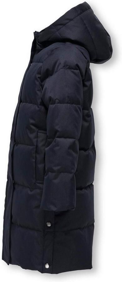 ONLY KIDS GIRL gewatteerde winterjas KOGIRENE donkerblauw - Foto 4