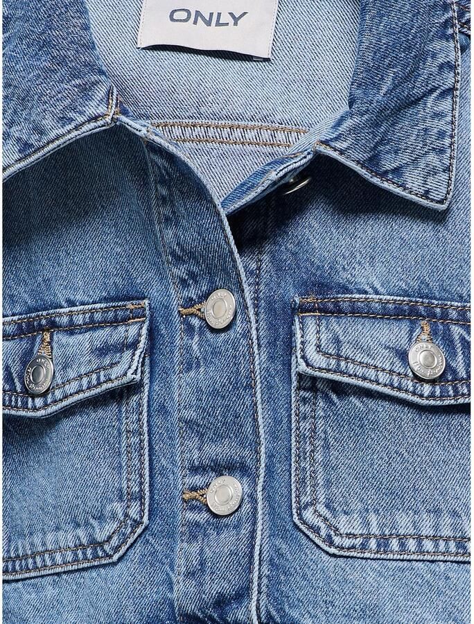 Only Kort jeansjack van zuiver katoen model 'LUMI' - Foto 5