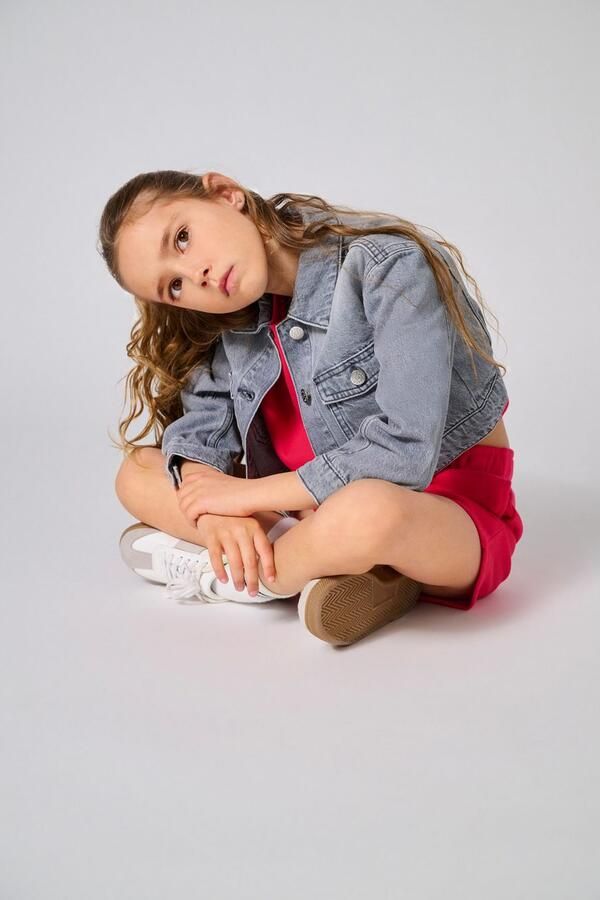 Only Kort jeansjack van zuiver katoen model 'LUMI' - Foto 4