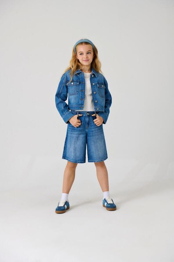 KIDS ONLY Jeansshort KOGCOMET WIDE LONG SHORTS DNM DIA NOOS - Foto 8