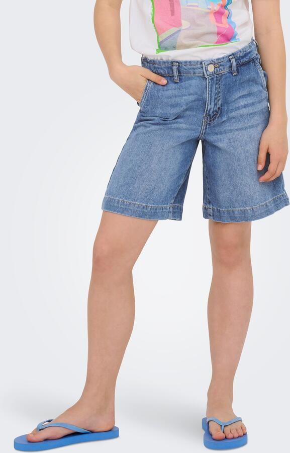 KIDS ONLY Jeansshort KOGCOMET WIDE LONG SHORTS DNM DIA NOOS - Foto 9