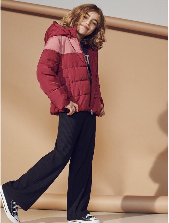 Only Flaired leg broek met elastische band - Foto 10