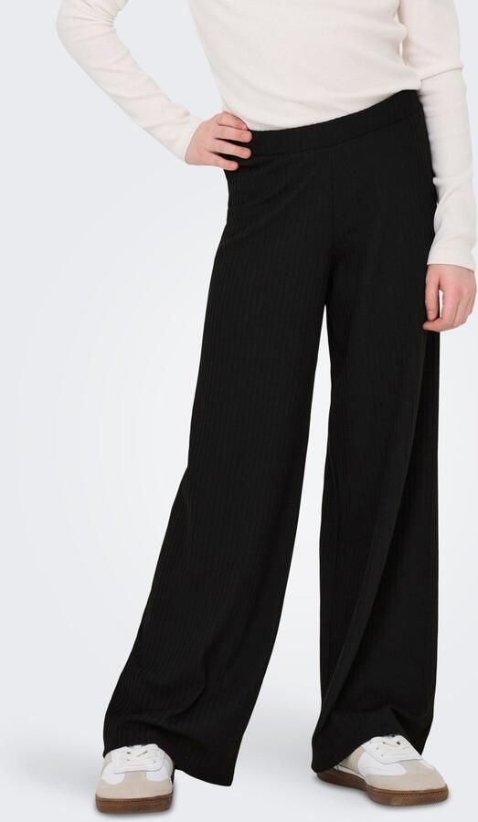 Only Flaired leg broek met elastische band - Foto 8