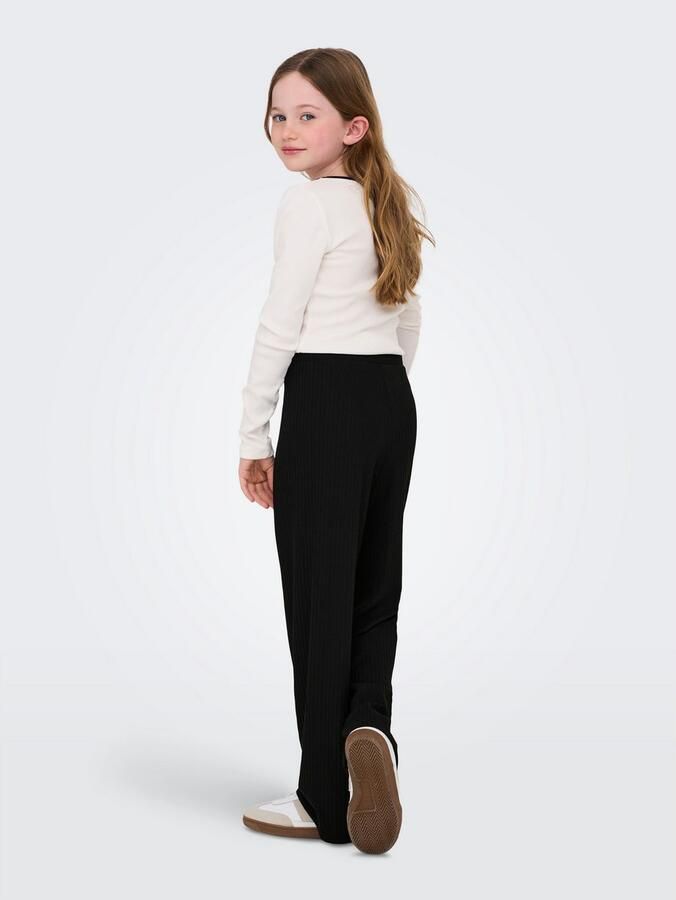 Only Flaired leg broek met elastische band - Foto 5
