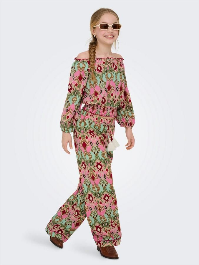 KIDS ONLY Joggingbroek KOGGLOW LIFE PANT AOP WVN - Foto 4