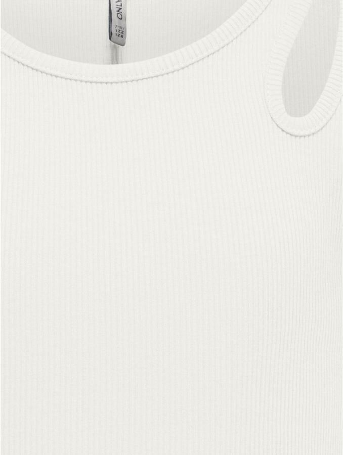 KIDS ONLY Shirt met korte mouwen KOGNESSA S S CUT OUT TOP BOX JRS NOOS met geweldige cut-out op de linkerschouder - Foto 2