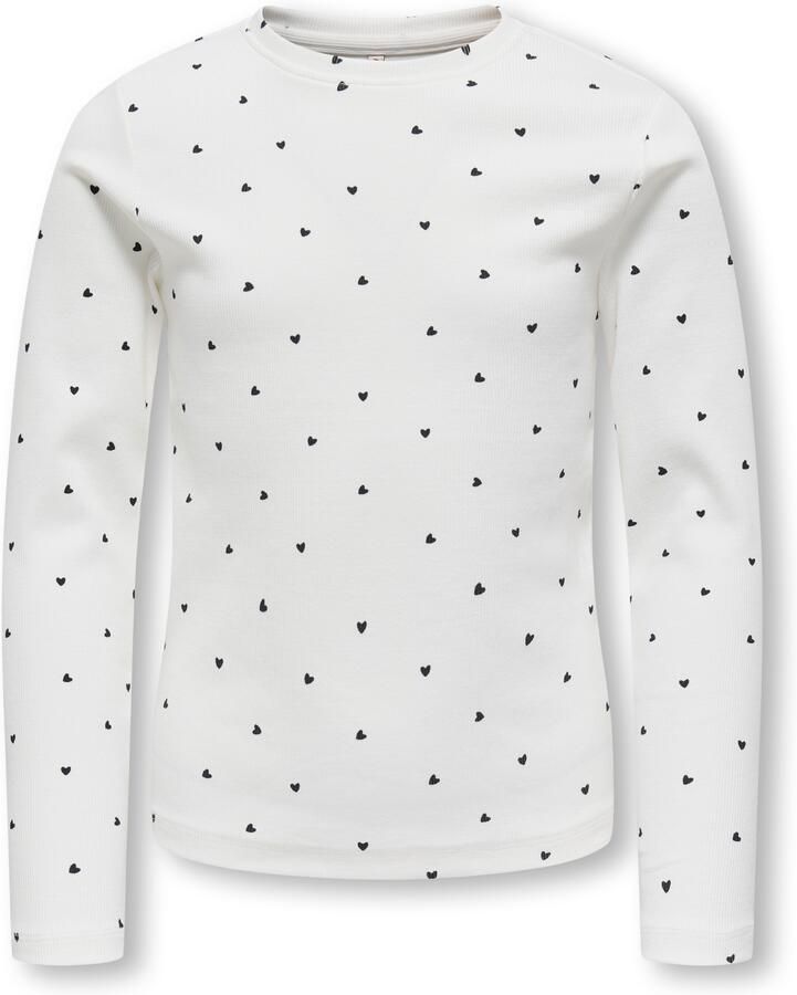 KIDS ONLY Shirt met lange mouwen KOGTRINNY LIFE AOP L S O-NECK TOP JRS - Foto 3