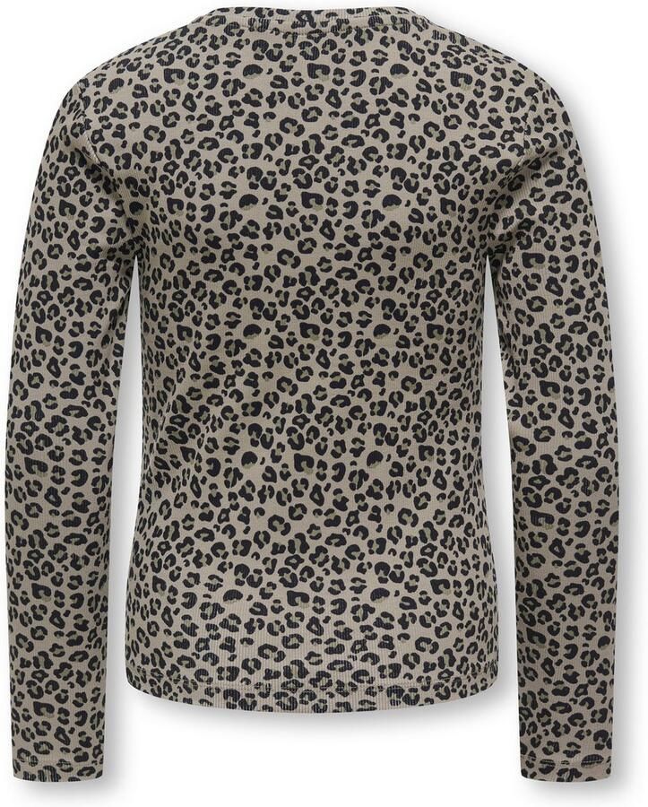 KIDS ONLY Shirt met lange mouwen KOGTRINNY LIFE AOP L S O-NECK TOP JRS - Foto 2