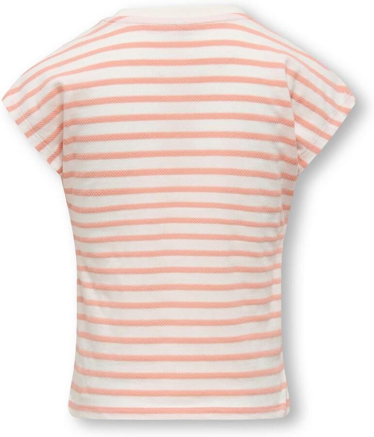 KIDS ONLY Shirt met ronde hals KOGTRINE BATSLEEVE STRUCTURE TOP JRS - Foto 2