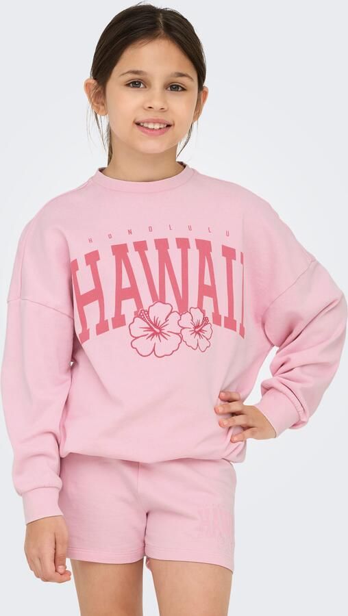 KIDS ONLY Sweatshirt KOGANABELL LIFE L S OVZ PRINTED CREW SWT - Foto 5