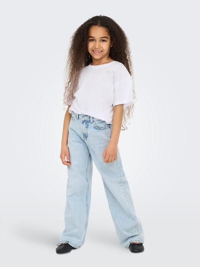 KIDS ONLY T-shirt KOGANTONIA S S EMBELLISH T TEE JRS - Foto 2