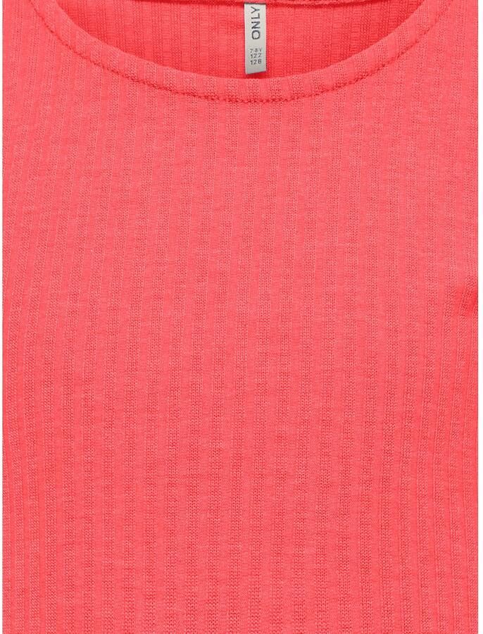 Only Regular fit T-shirt met zoom met ruches model 'NELLA'