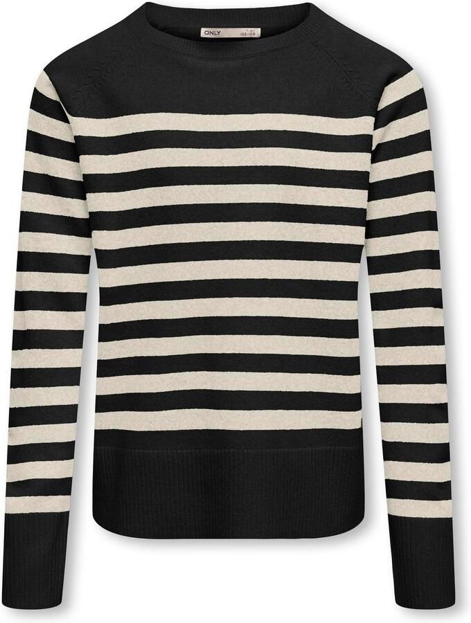 KIDS ONLY Trui met ronde hals KOGAMA LS STRIPE O-NECK KNT