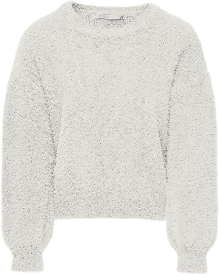 KIDS ONLY Trui met ronde hals KOGNEWPIUMO L S PULLOVER KNT NOOS