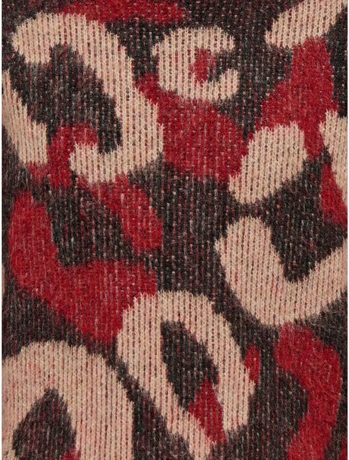 Only Regular fit gebreide pullover met abstract motief model 'WILD' - Foto 5