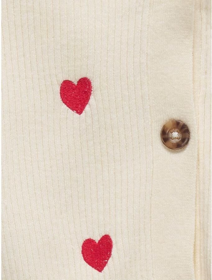 KIDS ONLY Vest KOGDANA LIFE LS HEART VNECK CARDIGAN KNT (1-delig) - Foto 2