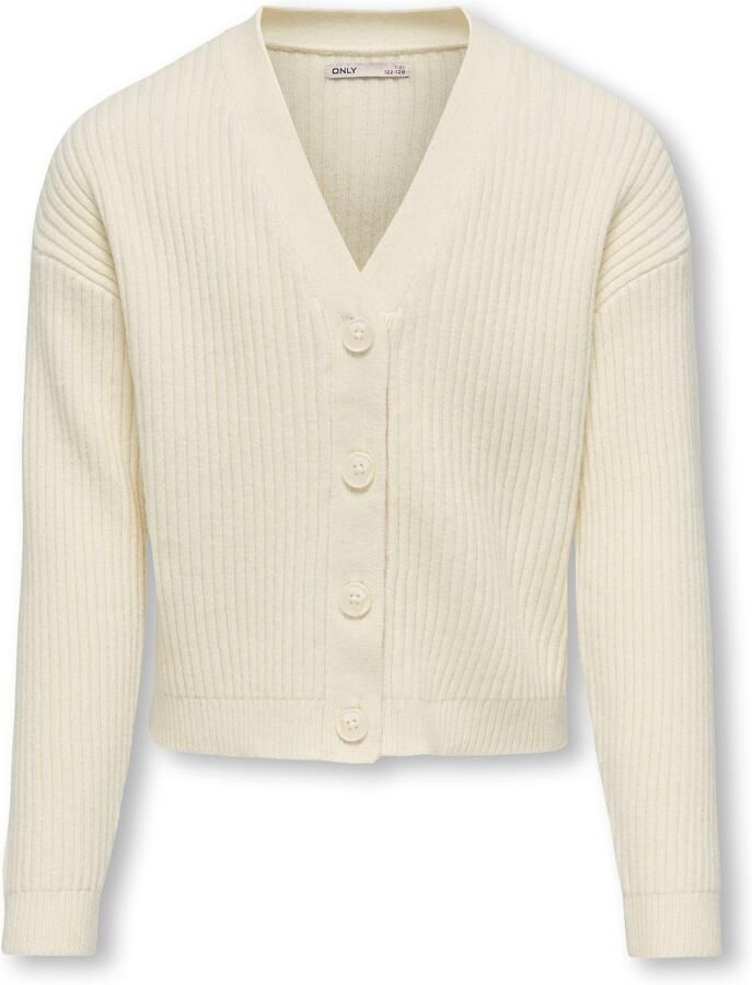 KIDS ONLY Vest KOGMANDY LS SHORT BOXY CARDIGAN KNT NOOS in verkorte vorm en met licht oversized schouders - Foto 2