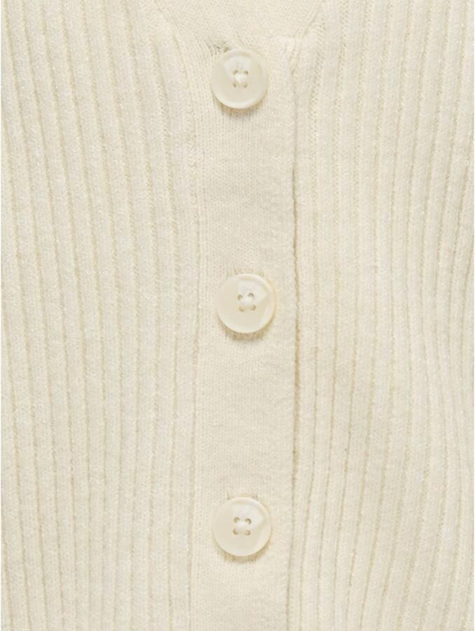 KIDS ONLY Vest KOGMANDY LS SHORT BOXY CARDIGAN KNT NOOS in verkorte vorm en met licht oversized schouders