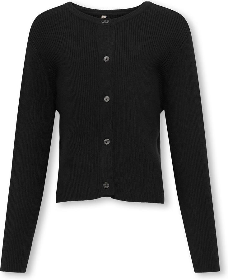 KIDS ONLY Vest KOGNATASCHA LS O-NECK CARD CP KNT NOOS