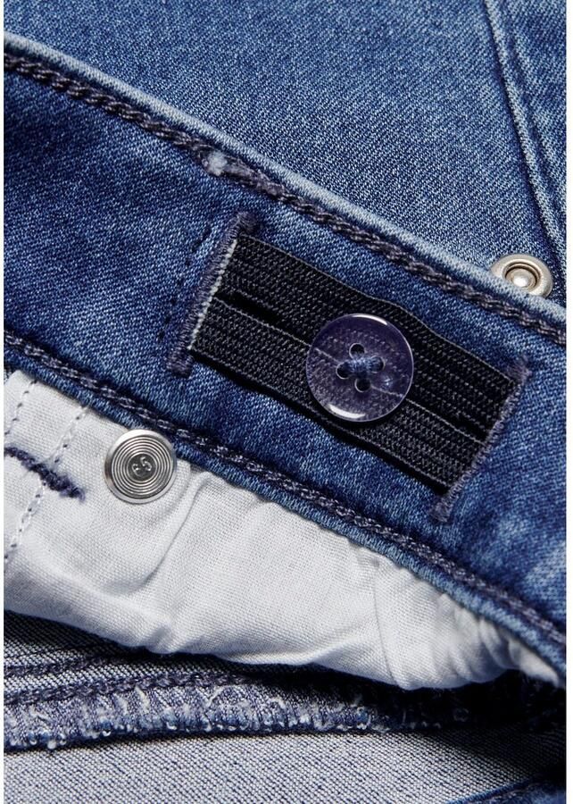 Only KIDS high waist flared jeans KONROYAL stonewashed Blauw Meisjes Stretchdenim 128 - Foto 4