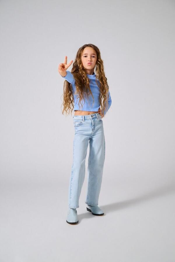 KIDS ONLY Wijde jeans KOGJUICY LIFE WIDE LEG DNM DIA547 NOOS - Foto 4