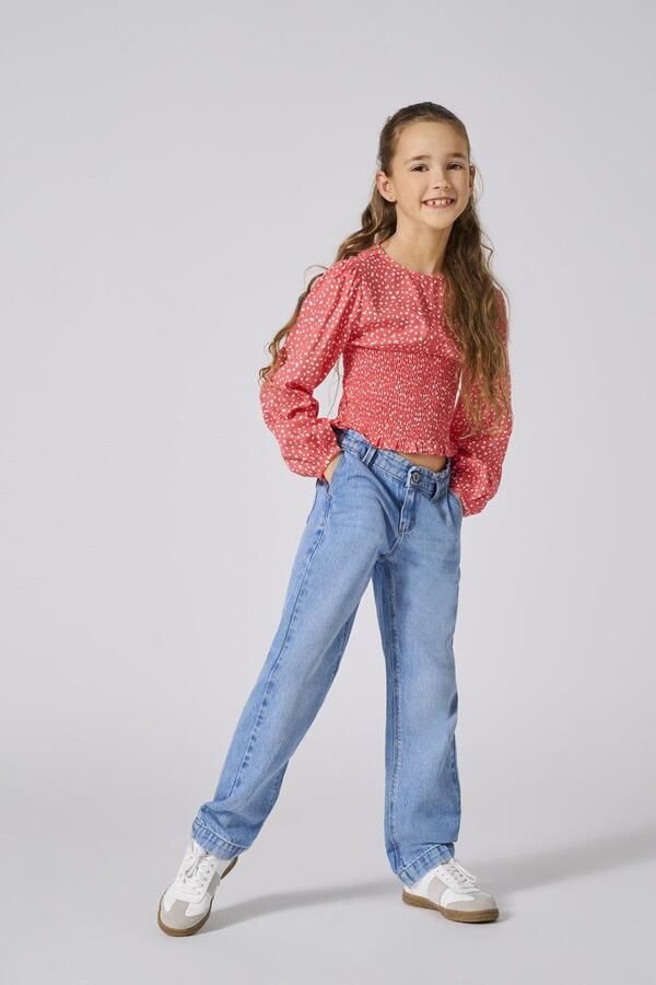 KIDS ONLY Wijde jeans KOGMADISON BLUSH WIDE LBD DNM NOOS - Foto 4