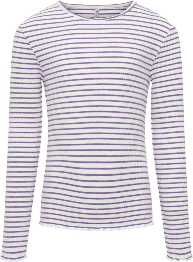 KIDS ONLY Shirt met lange mouwen KOGGILA L S RIB TOP JRS