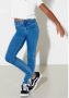Only KIDS high waist skinny jeans KONRAIN stonewashed Blauw Meisjes Viscose 116 - Thumbnail 4