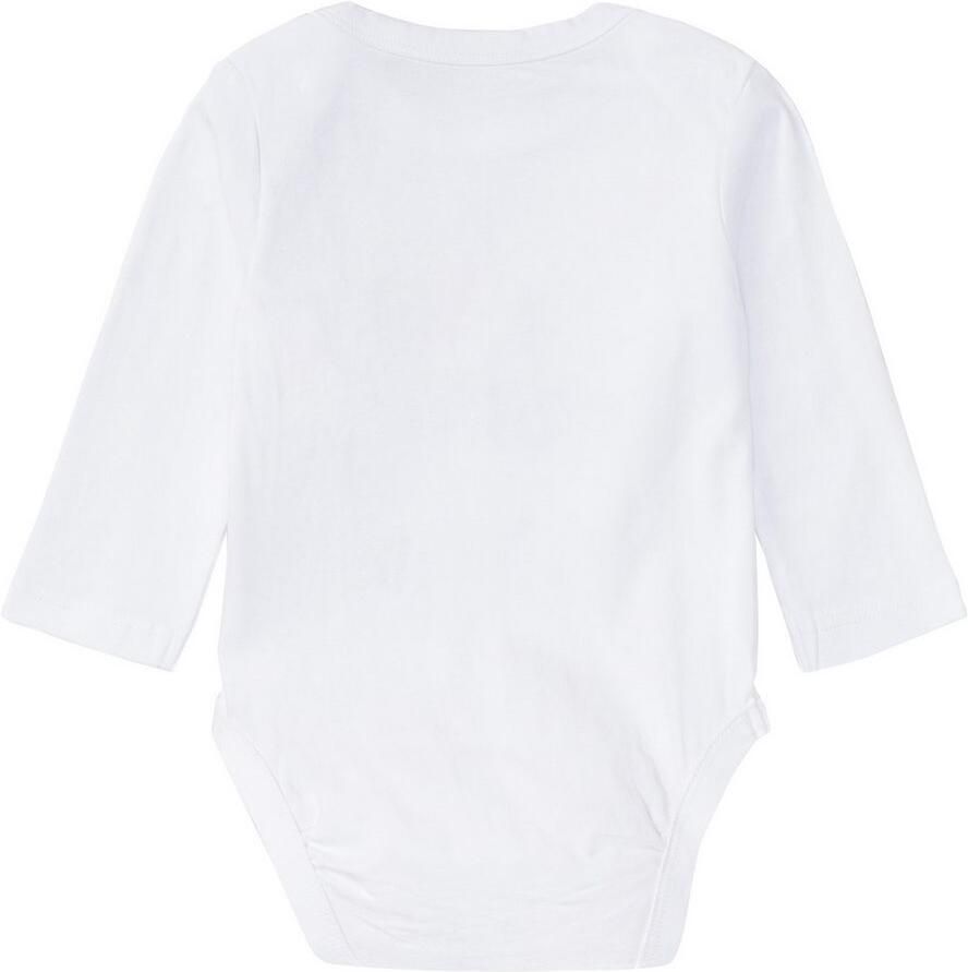 KIDSWORLD Body met lange mouwen 2-pack baby-body spreuken Mummy&Daddy (set 2-delig)