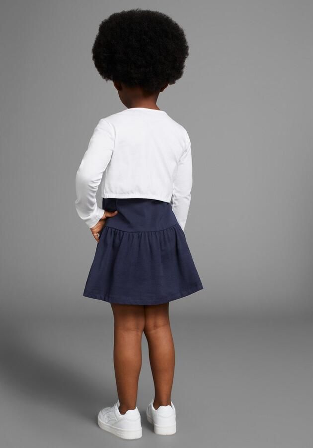 KIDSWORLD Bolero jurk & legging 2-delig set: jurk met bolero-jack (set 2-delig) - Foto 4