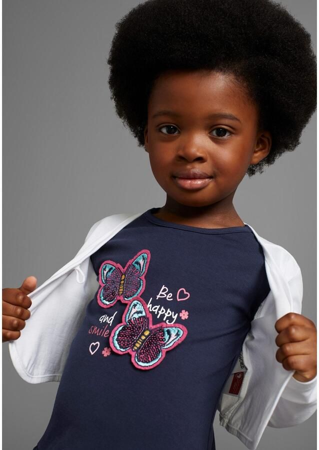 KIDSWORLD Bolero jurk & legging 2-delig set: jurk met bolero-jack (set 2-delig) - Foto 3