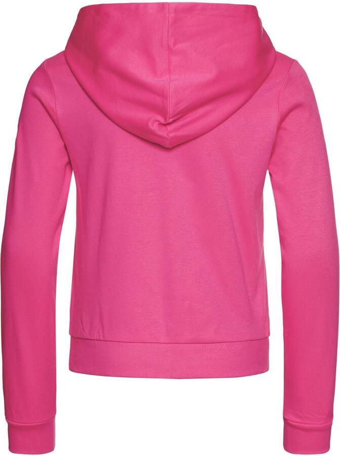 KIDSWORLD Capuchonshirt Lange mouwen shirt met mouwprint Lange mouwen rechte pasvorm met coole print