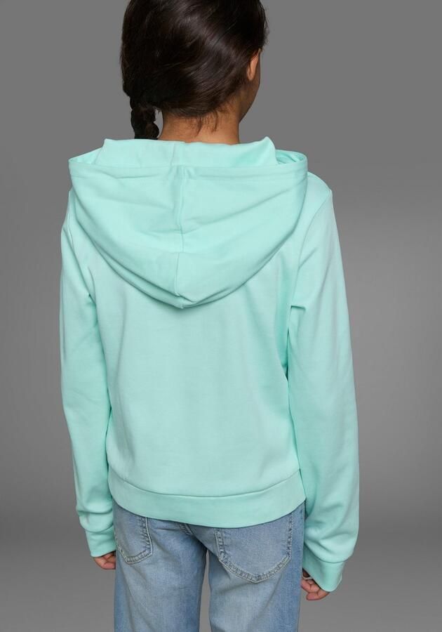 KIDSWORLD Capuchonshirt Lange mouwen shirt met mouwprint Lange mouwen rechte pasvorm met coole print - Foto 4