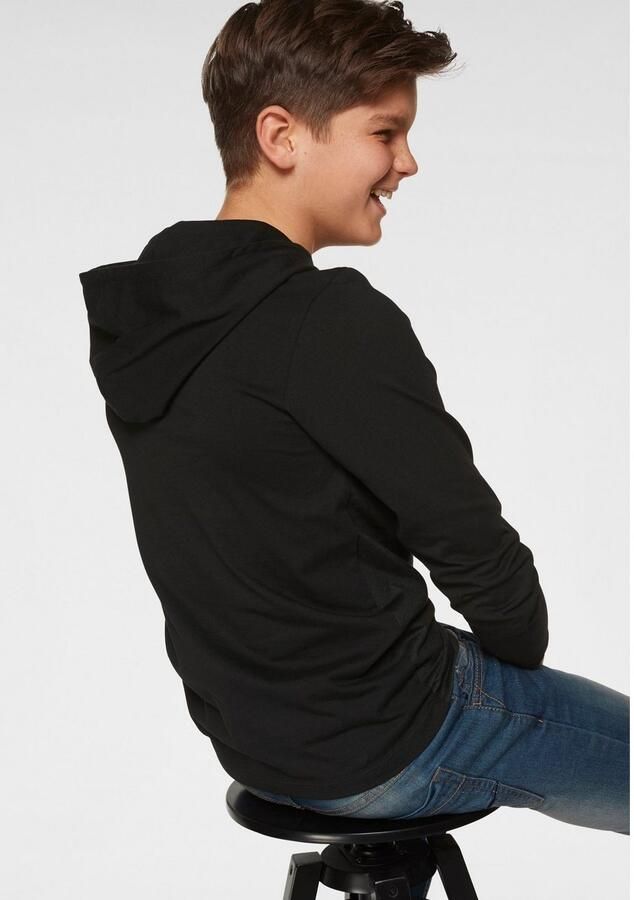 KIDSWORLD Capuchonshirt PANTHER Fotoprint Lange mouwen basic pasvorm met kleurrijke print van katoen - Foto 3