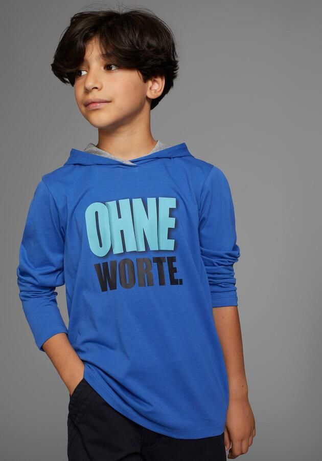 KIDSWORLD Capuchonshirt Zonder woorden! - Foto 6